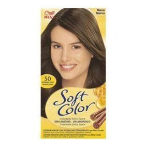 Tintura Soft Color 50 Castanho Claro Tintura Soft Color 50 Castanho Claro
