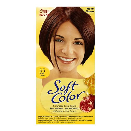 Tintura Soft Color Wella 55 Acaju Tintura Soft Color Wella 55 Acaju