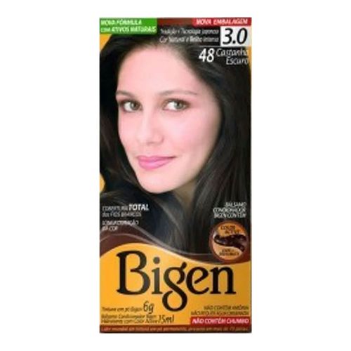Tintura Bigen Castanho Escuro