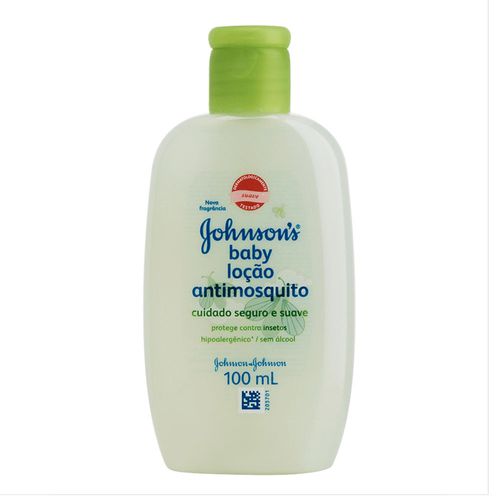 Repelente Johnson's Baby Loção Antimosquito 100ml Repelente Johnson's Baby Loção Antimosquito 100ml