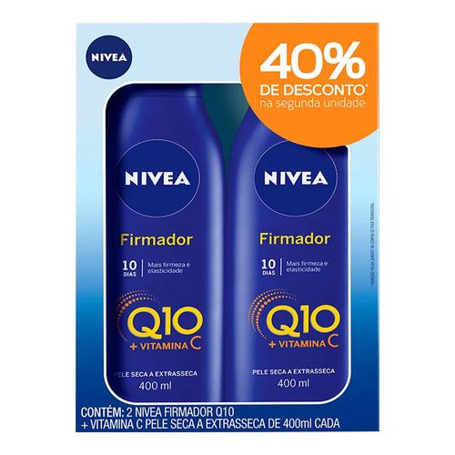 Kit Hidratante Corporal Nivea Q10 2 Unidades 400ml Kit Hidratante Corporal Nivea Q10 2 Unidades 400ml
