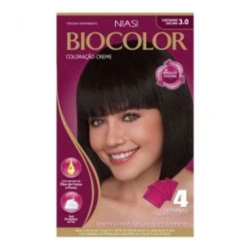 Tintura Biocolor 3.0 Castanho Escuro Tintura Biocolor 3.0 Castanho Escuro
