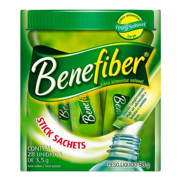 Fibra Alimentar Solúvel Benefiber 28 Sachês 3,5g