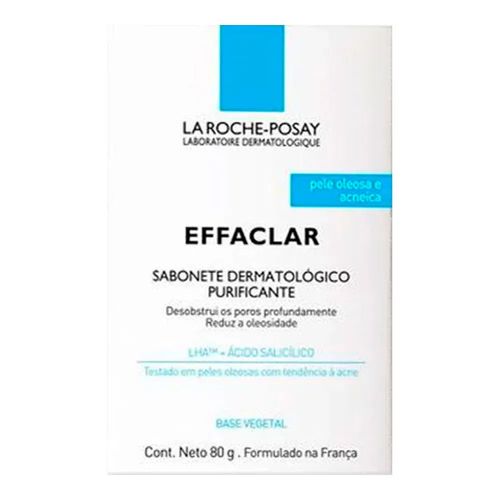 Sabonete Dermatológico Purificante Effaclar 80g C/ 2 Unidades Sabonete Dermatológico Purificante Effaclar 80g C/ 2 Unidades