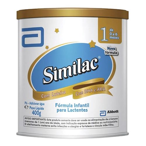 Fórmula Infantil Similac 1 400g Fórmula Infantil Similac 1 400g