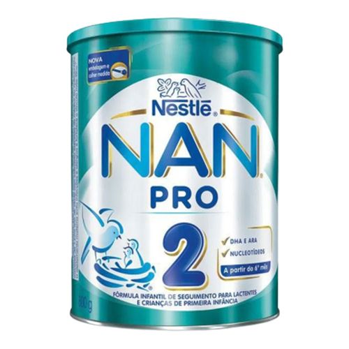 Fórmula Infantil NAN PRO 2 Lata 800g Fórmula Infantil NAN PRO 2 Lata 800g