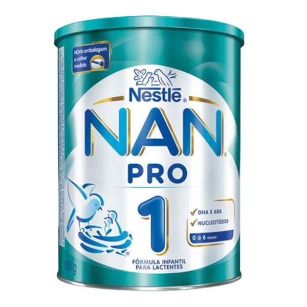 Fórmula Infantil NAN PRO 1 Lata 800g
