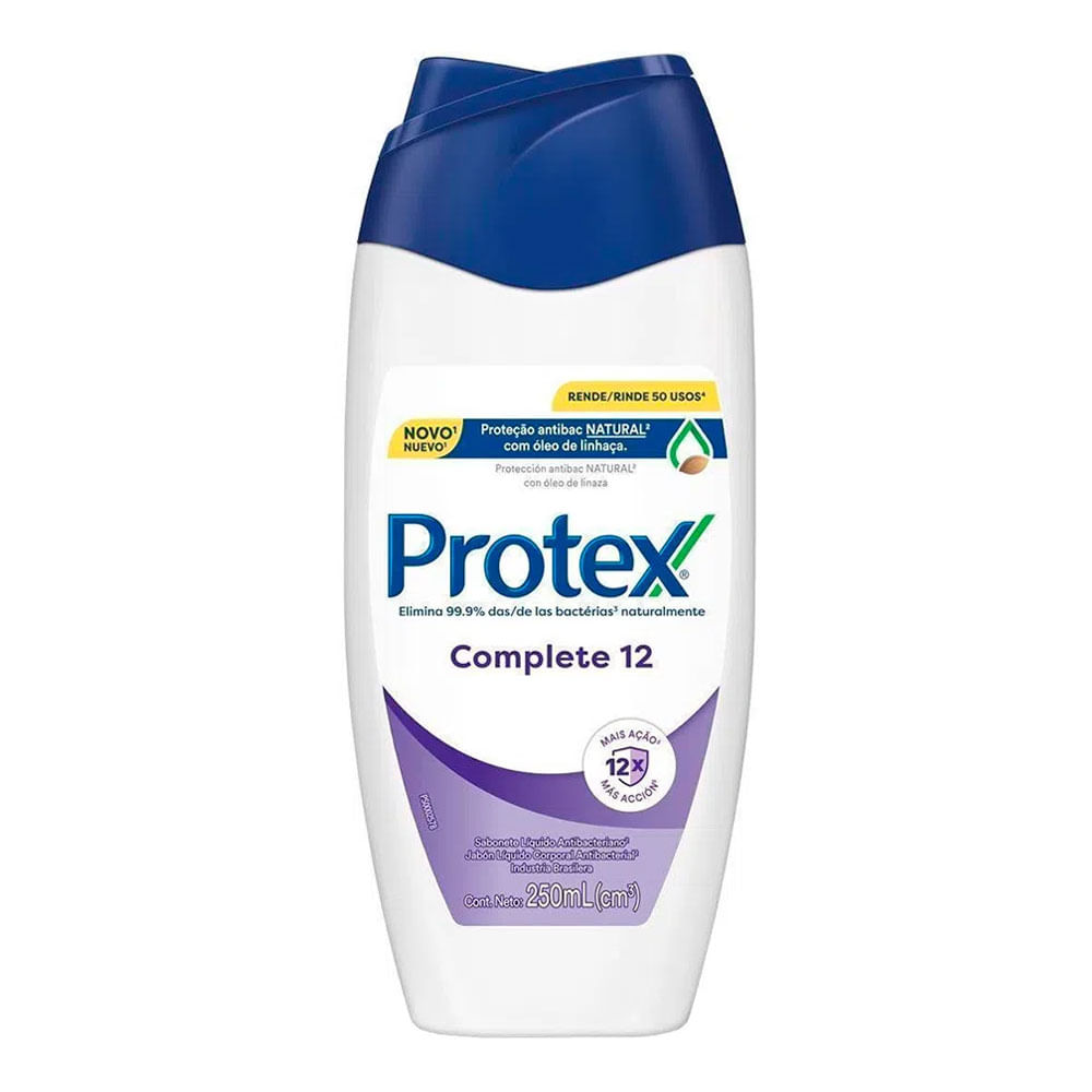 Sabonete Líquido Protex Complete 12 250ml Drogaria Sao Paulo 0658