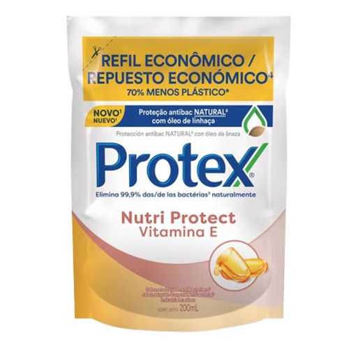 Sabonete Líquido Protex Vitamina E Refil 200ml Sabonete Líquido Protex Vitamina E Refil 200ml