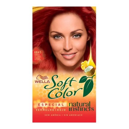 Tintura Soft Color Cereja Intenso 6645 Tintura Soft Color Cereja Intenso 6645
