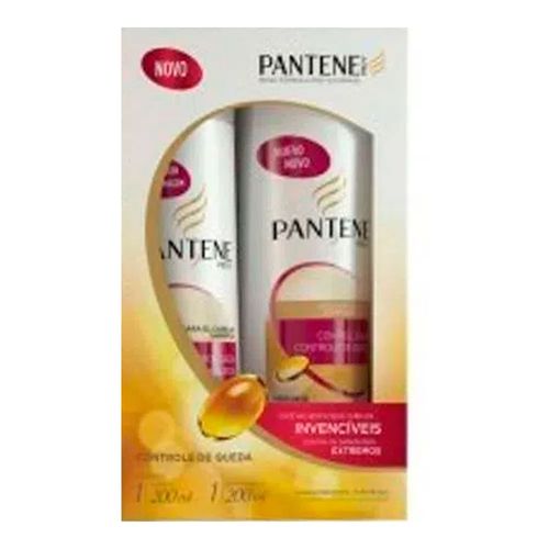 Shampoo + Condicionador Pantene Controle de Queda 200ml Shampoo + Condicionador Pantene Controle de Queda 200ml