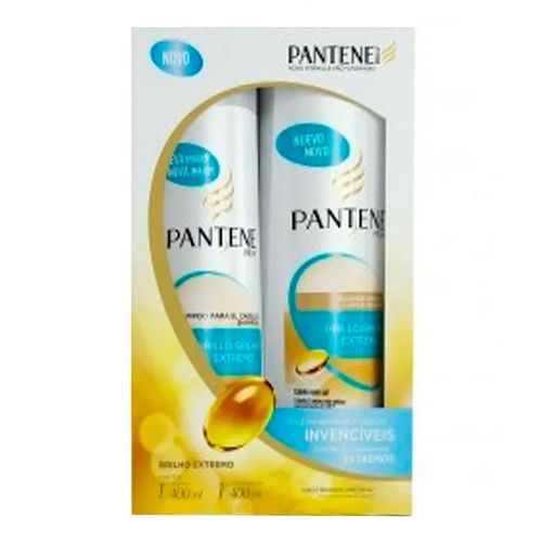 Shampoo + Condicionador Pantene Brilho Extremo 400ml Shampoo + Condicionador Pantene Brilho Extremo 400ml