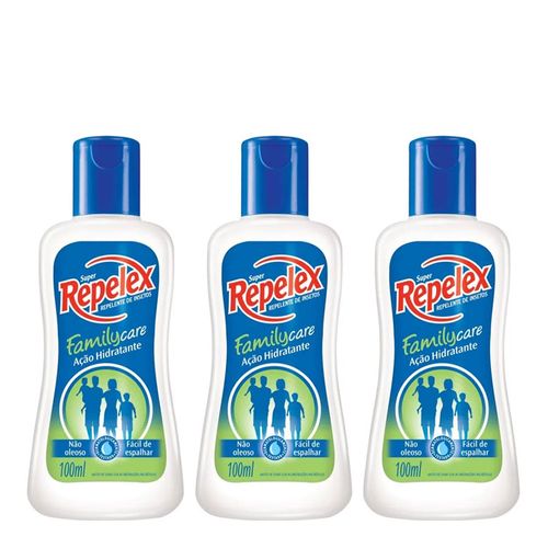 Repelente Repelex Loção 100ml 3 Unidades Repelente Repelex Loção 100ml 3 Unidades