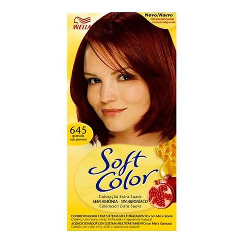 Tintura Soft Color Roxo Granada 645 Tintura Soft Color Roxo Granada 645