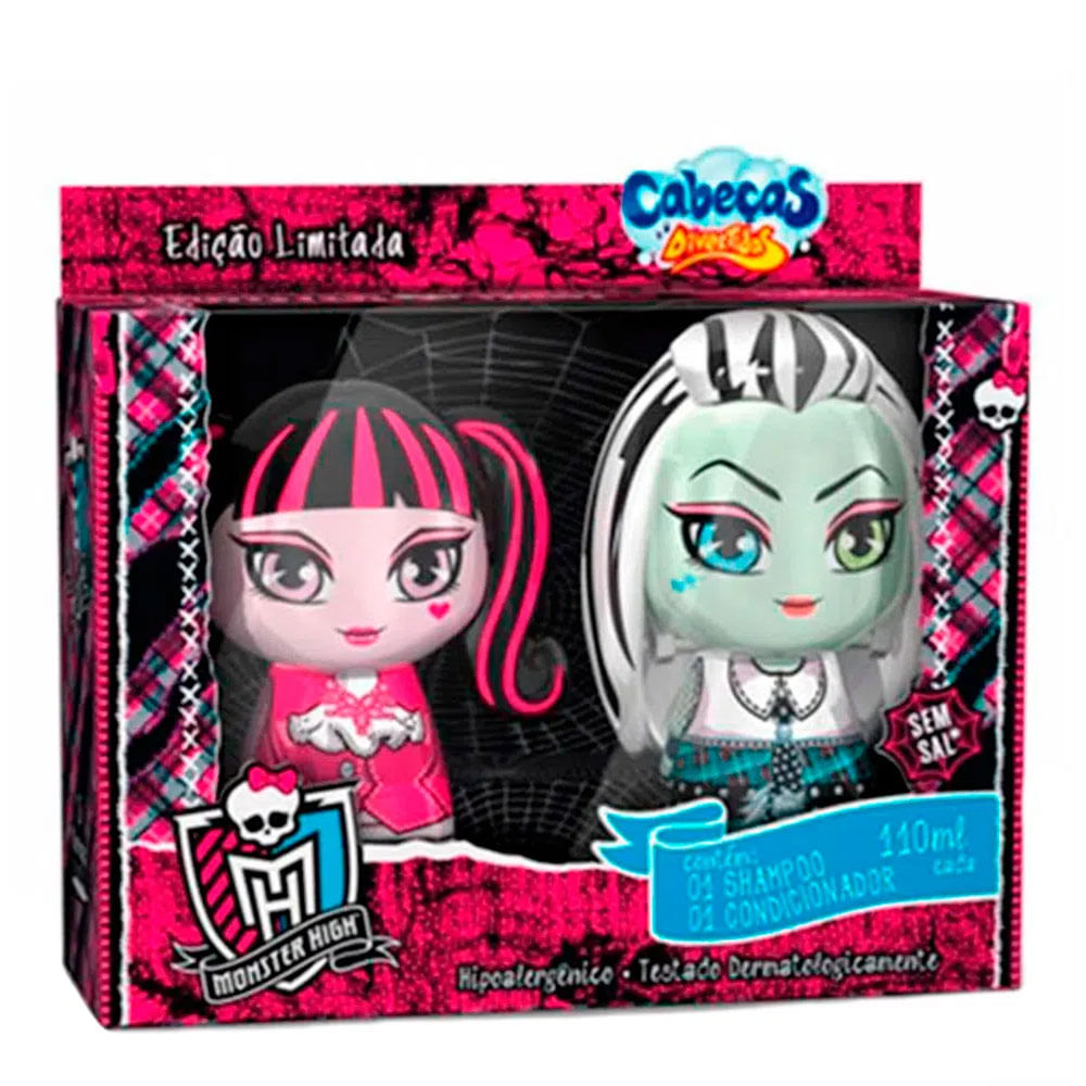 Shampoo + Condicionador Monster High Drácula Frankie 110ml - Drogaria Sao  Paulo