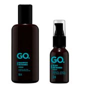 Kit Go. Fresh Shampoo 140ml + Óleo para Barba 25ml