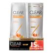 Kit Shampoo + Condicionador Clear Queda Defense 200ml