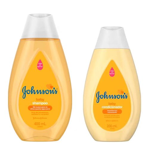 Kit Shampoo 400ml + Condicionador 200ml Johnson's Baby Kit Shampoo 400ml + Condicionador 200ml Johnson's Baby