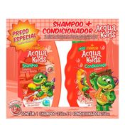 Kit Shampoo + Condicionador Acqua Kids Doki Morango 250ml