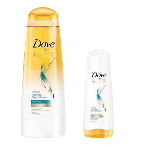 Kit Shampoo Dove Óleo Micelar 400ml + Condicionador 200ml Kit Shampoo Dove Óleo Micelar 400ml + Condicionador 200ml
