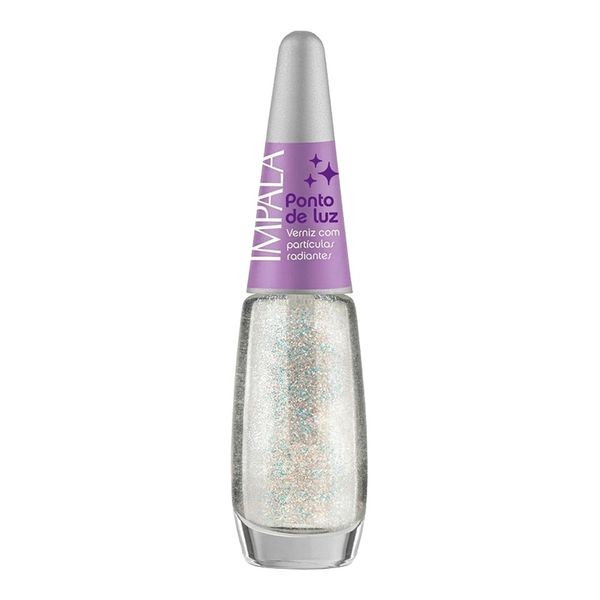 Esmalte Impala Ponto de Luz Verniz com Particulas Radiantes 7,5ml