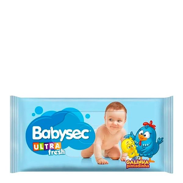 Toalha Umedecida Babysec Galinha Pintadinha Ultrafresh 92 Unidades