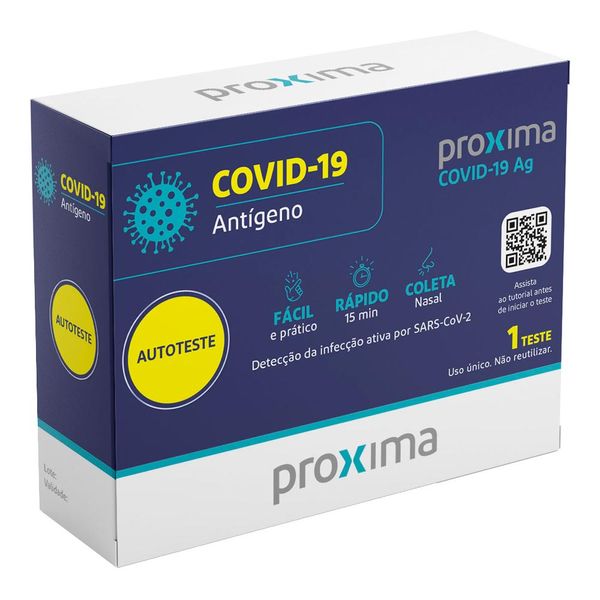 Kit Autoteste Covid-19 Antígeno Sars-Cov-2 Nasal