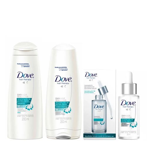 Kit Shampoo + Condicionador + Creme Reconstrutor Dove Kit Shampoo + Condicionador + Creme Reconstrutor Dove