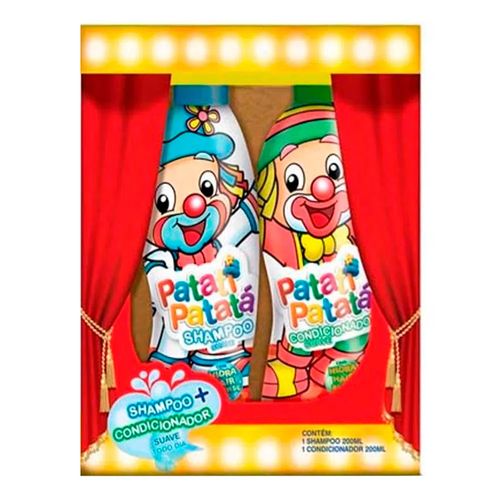 Kit Shampoo + Condicionador Patati Patata Suave 20ml Kit Shampoo + Condicionador Patati Patata Suave 20ml