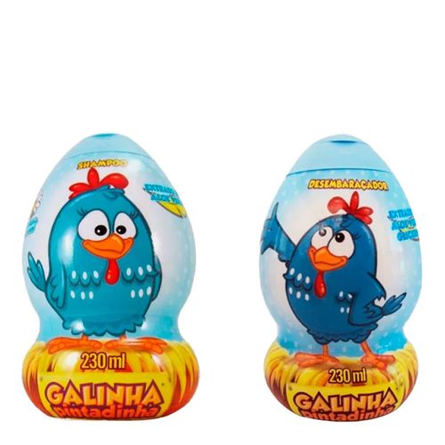 Kit Shampoo + Desembaraçador Galinha Pintadinha Kit Shampoo + Desembaraçador Galinha Pintadinha