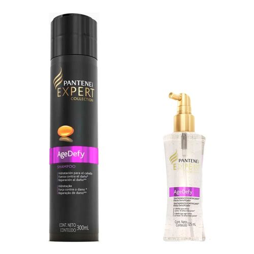 Kit Shampoo Pantene Age Defy 300ml + Tônico Age Defy 125ml Kit Shampoo Pantene Age Defy 300ml + Tônico Age Defy 125ml