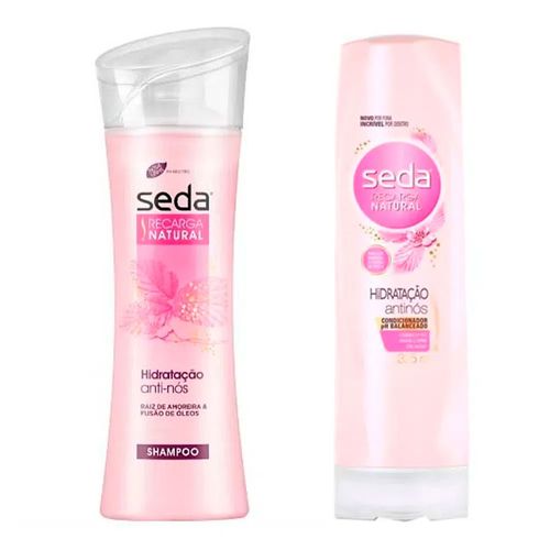 Kit Shampoo + Condicionador Seda Anti Nós 350ml Kit Shampoo + Condicionador Seda Anti Nós 350ml