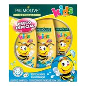 Kit Palmolive Naturals Kids Todo Tipo de Cabelo Shampoo 350ml 2 Unidades + Condicionador 350ml