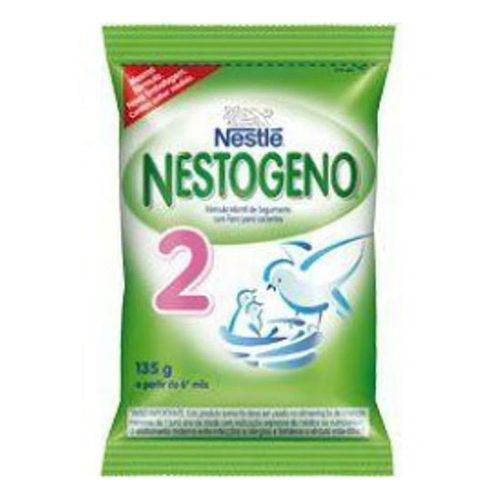 Fórmula Infantil Nestlé Nestogeno 2 Sachê 135g Fórmula Infantil Nestlé Nestogeno 2 Sachê 135g