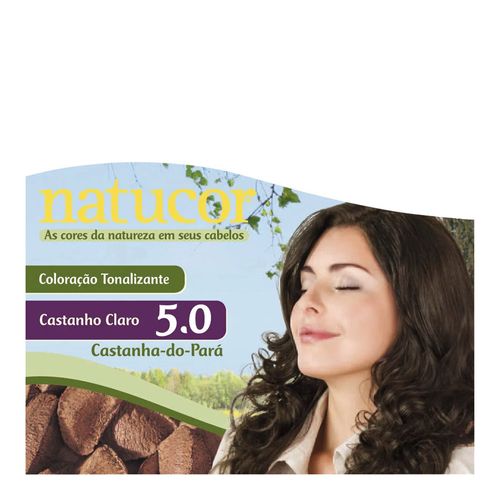Tintura Natucor Embelleze 5.0 Castanho Claro