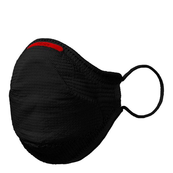 Kit Máscara Fiber Air Preto com Suporte Para Filtro + 30 Filtros Tamanho G
