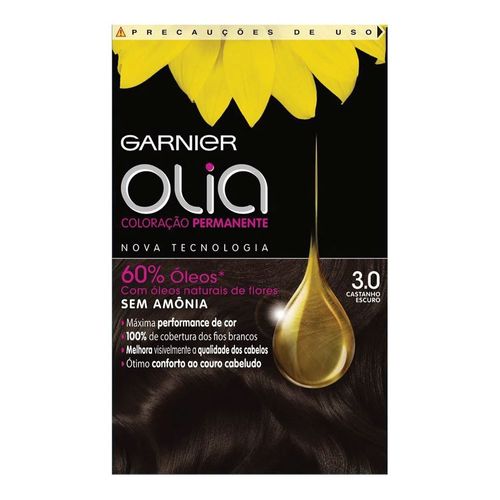 Tintura Garnier Olia 3.0 Castanho Escuro