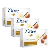 Sabonete Dove Regular Manteiga de Karité 90g C/ 3 Unidades