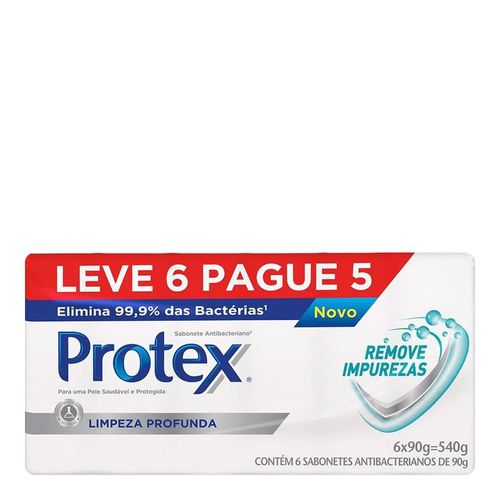 Sabonete Protex Limpeza Profunda Pack 90g Sabonete Protex Limpeza Profunda Pack 90g