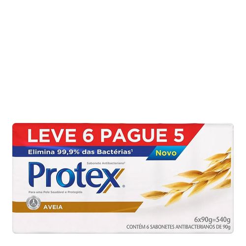 Sabonete Protex Aveia 90g 6 Unidades Sabonete Protex Aveia 90g 6 Unidades