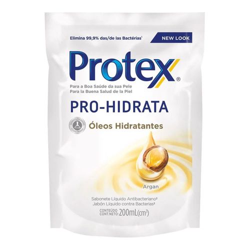 Sabonete Líquido Protex Pro Hidrata Argan Refil 200ml Sabonete Líquido Protex Pro Hidrata Argan Refil 200ml