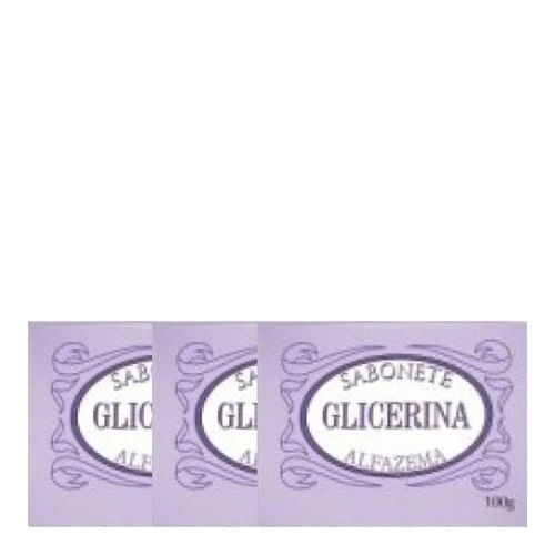 Sabonete De Glicerina C/ Alfazema Augusto Caldas 100g C/3