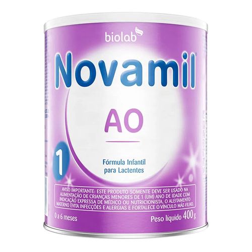 Fórmula Infantil Novamil AO 1 400g Fórmula Infantil Novamil AO 1 400g