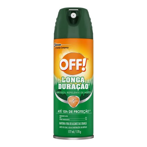 Repelente Off Aerosol Longa Duração 177ml Repelente Off Aerosol Longa Duração 177ml