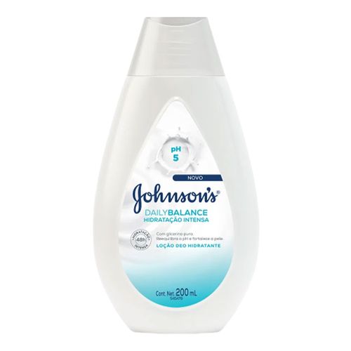 Loção Deo Hidratante Johnson's Daily Balance 200ml Loção Deo Hidratante Johnson's Daily Balance 200ml