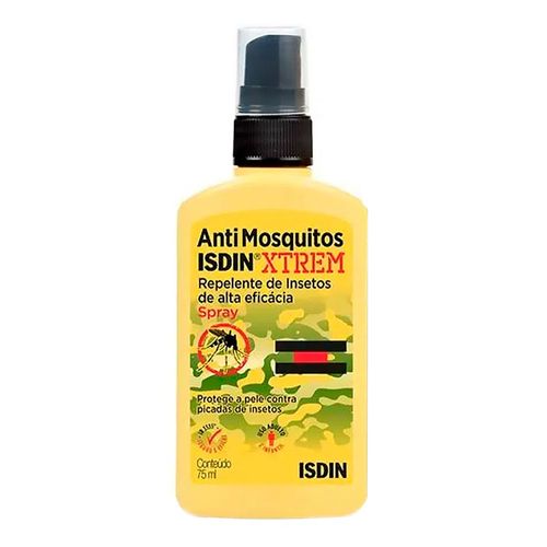 Loção Antimosquito ISDIN Xtrem Spray 75ml Loção Antimosquito ISDIN Xtrem Spray 75ml