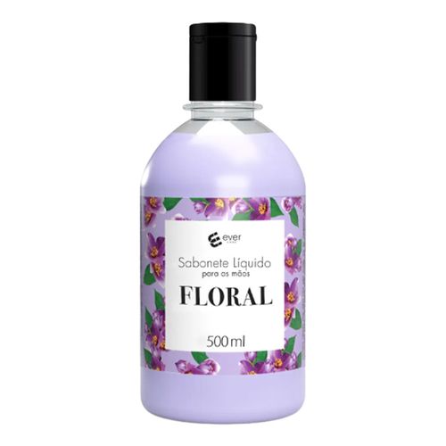 Sabonete-Liquido-para-as-Maos-Ever-Care-Floral-500ml Sabonete-Liquido-para-as-Maos-Ever-Care-Floral-500ml