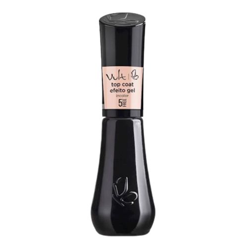 Esmalte Vult 5 Free Top Coat Efeito Gel Incolor 8ml Esmalte Vult 5 Free Top Coat Efeito Gel Incolor 8ml