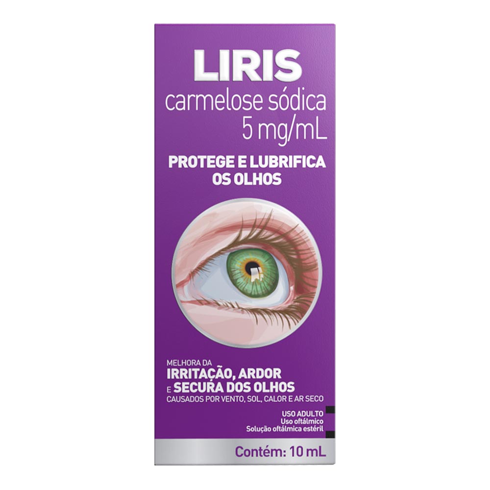 Colírio Lubrificante Liris 5mg/ml 10ml
