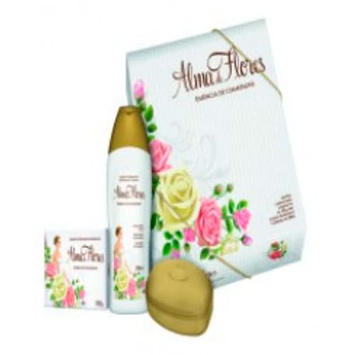 Kit Sabonete Alma de Flores + Loção Cremosa Champagne
